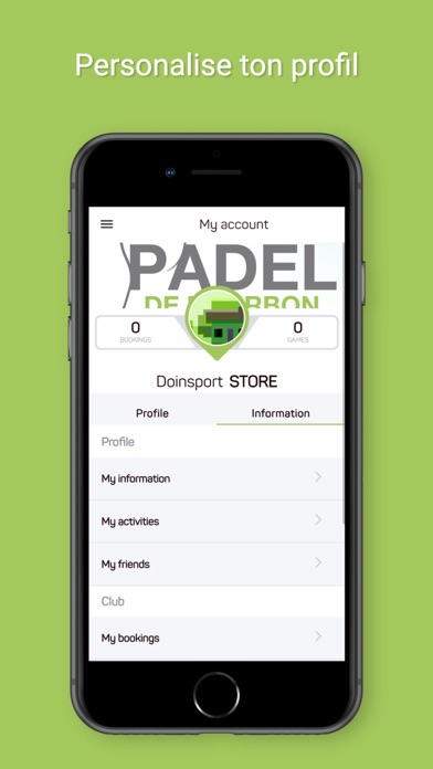 Padel de Bourbon Screenshot