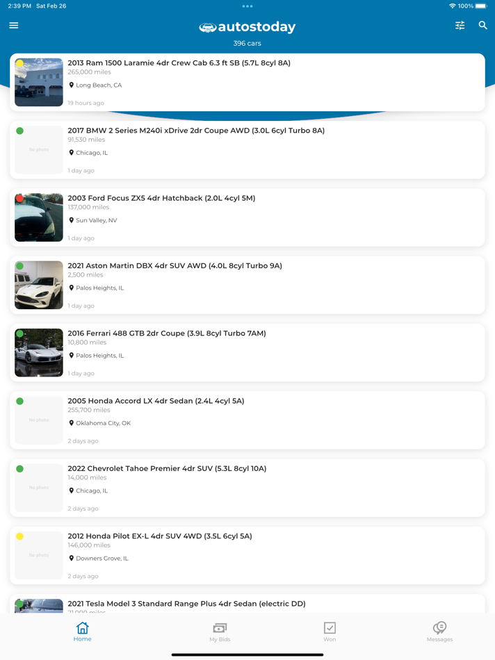 #2. Autos Today - For Dealers (iOS) 由: Caripa, Inc.