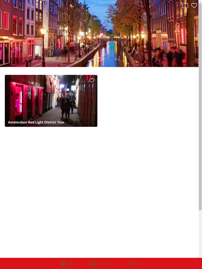 Amsterdam audio tour Screenshot