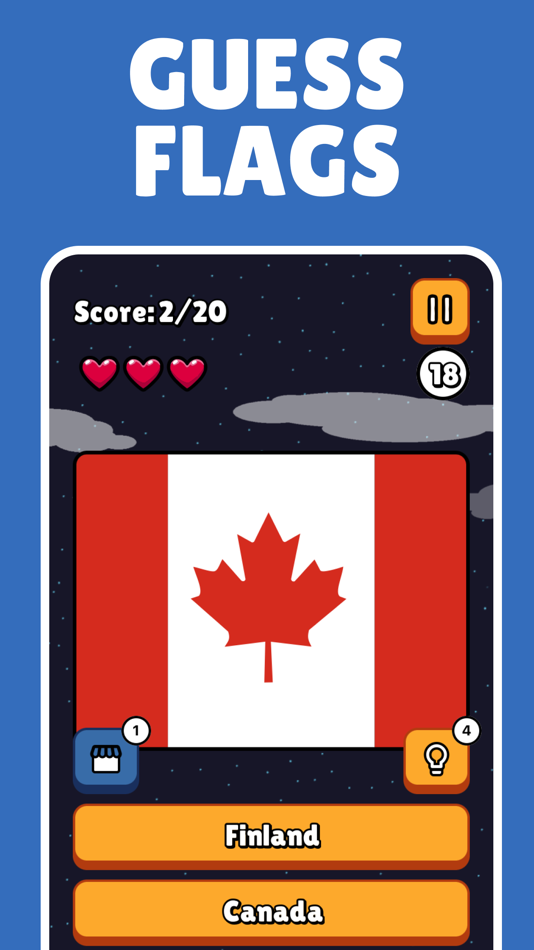 #2. Guess Flags - Trivia (iOS) 由: Jefferson Felipe Miranda
