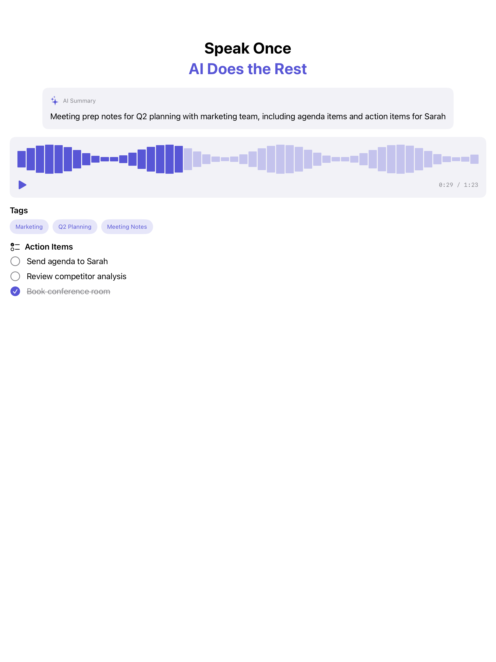 Aside - Voice Notes AI screenshot 9