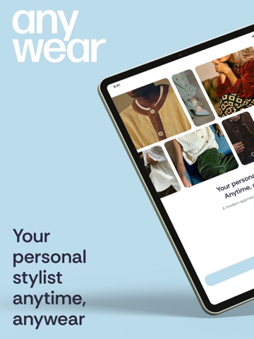 anywear: Personal Styling iPad screenshot
