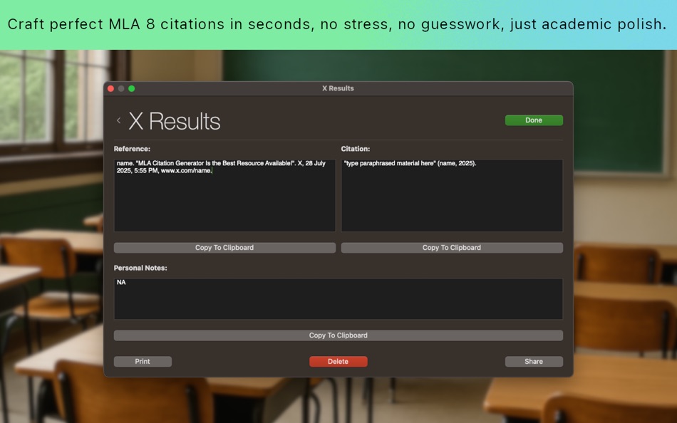 #1. MLA Citation Generator (macOS) 由: Jonathan Gillman
