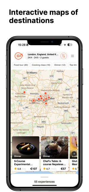 ‎Eatwith - Food experiences Screenshot