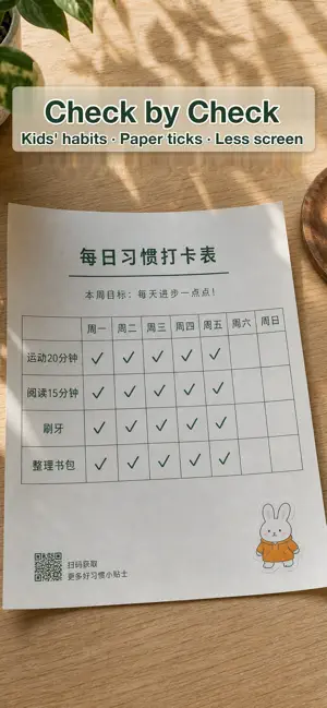 Check by Check: Habit Chart screenshot 1