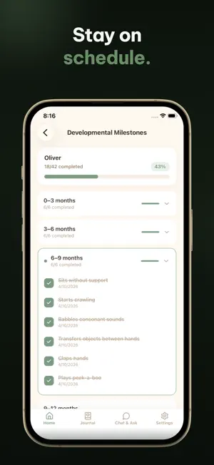 TinySteps: Baby Growth Tracker screenshot 3