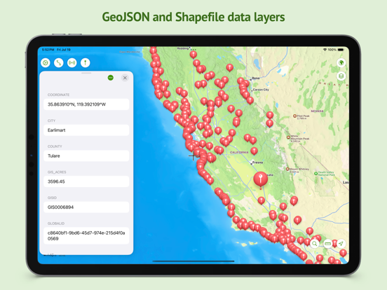 Maptrails iPad screenshot 4 - Navigation app