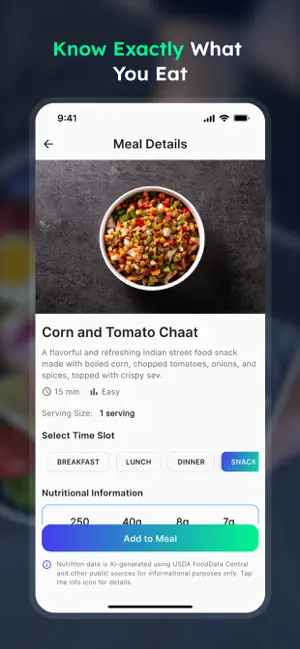 Meal Tracker - Nutriplan screenshot 3