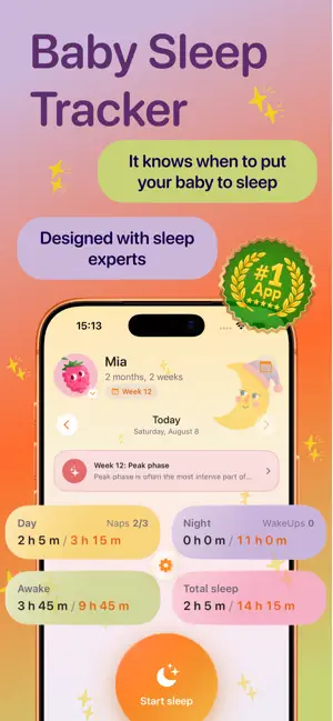 Baby Sleep Tracker Little Nap screenshot 1