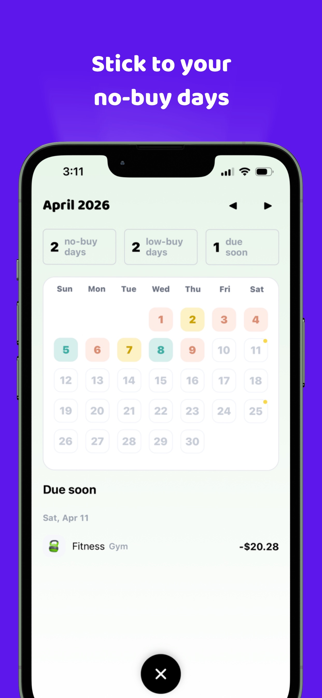 BuyBye - Budget Planner screenshot 5