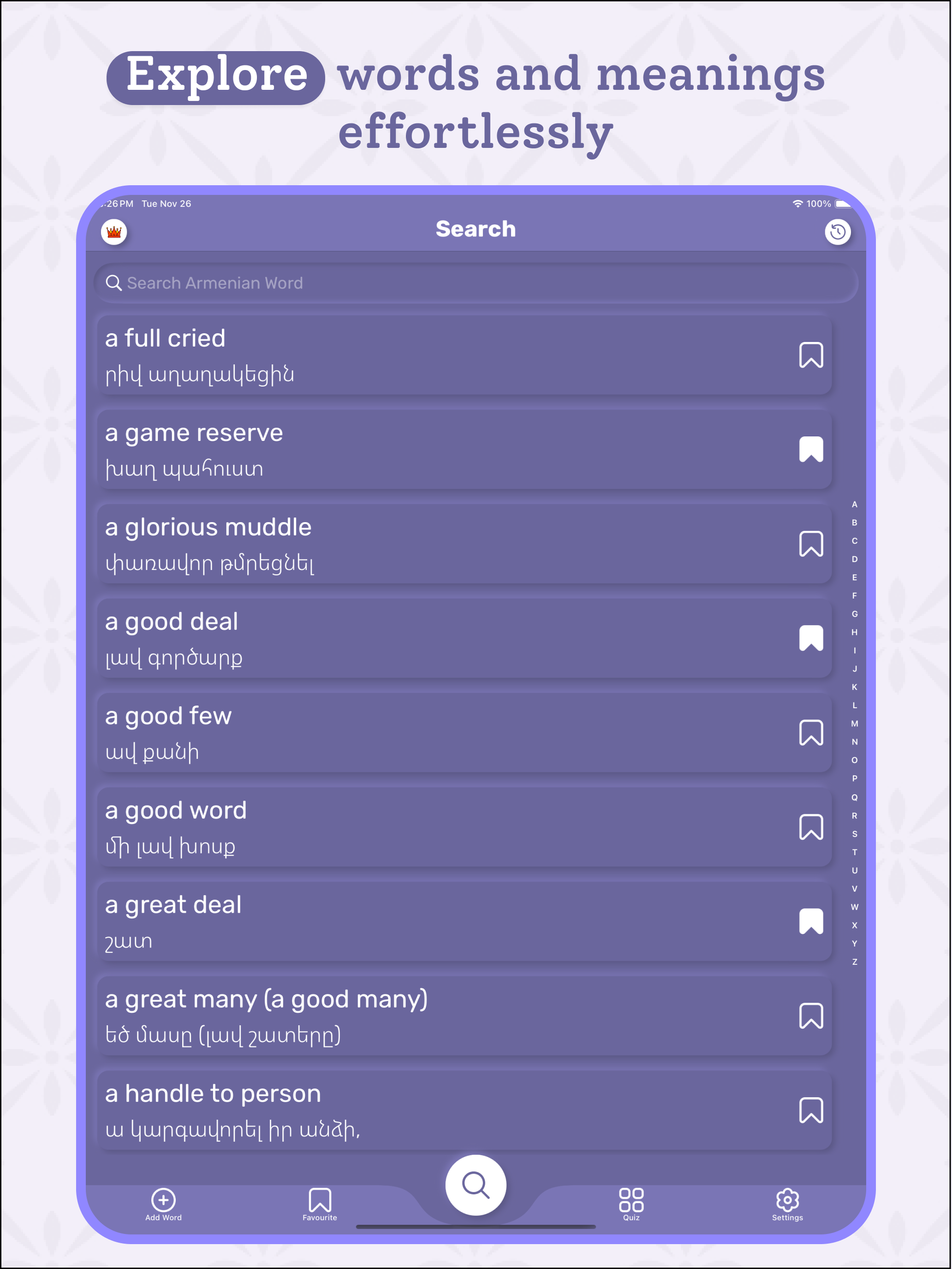 Armenian | Armenian Dictionary screenshot 10