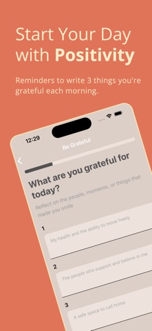 Gratitude Journal - Reflect Screenshot 2 of 5