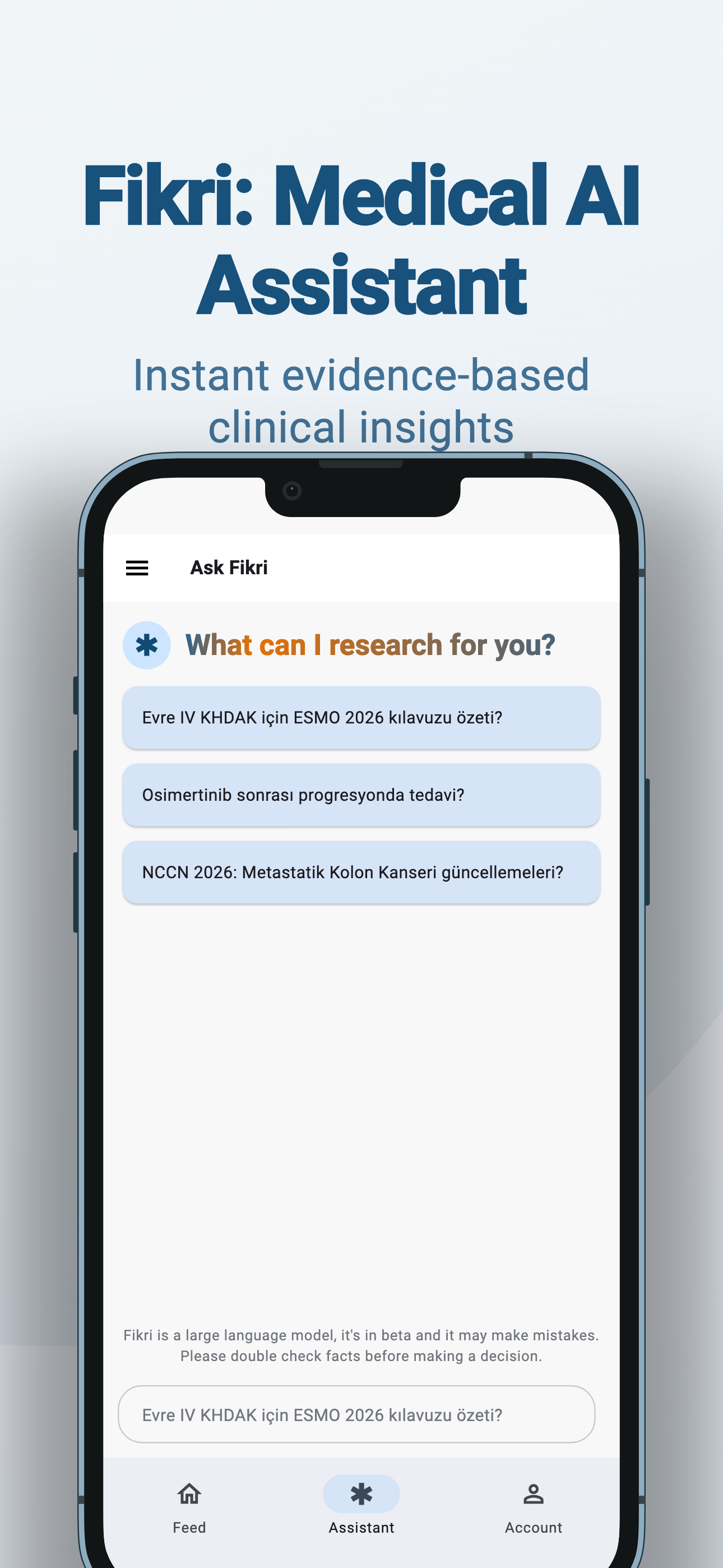 UzmanFikir: Clinical AI screenshot 2