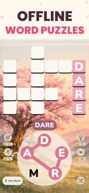 Word Puzzle IQ: Relax Zen Game screenshot 1