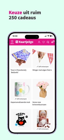 Kaartje2go - Kaart sturen iPhone screenshot 5