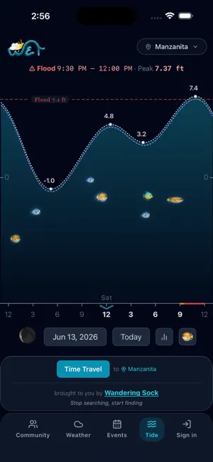 WET - Weather, Event, Tide screenshot 2