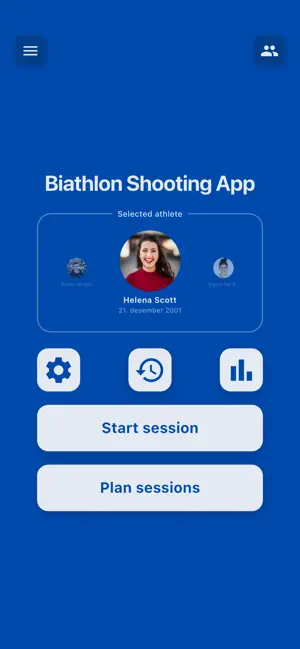 Biathlon Shooting App screenshot 1