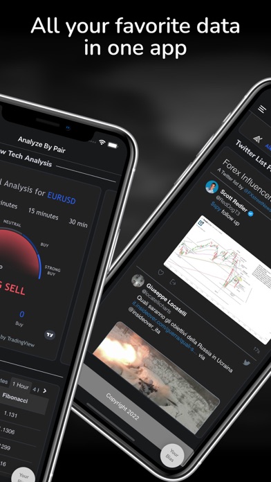 Forex Data - News & Analysis iPhone screenshot 2 - Finance app
