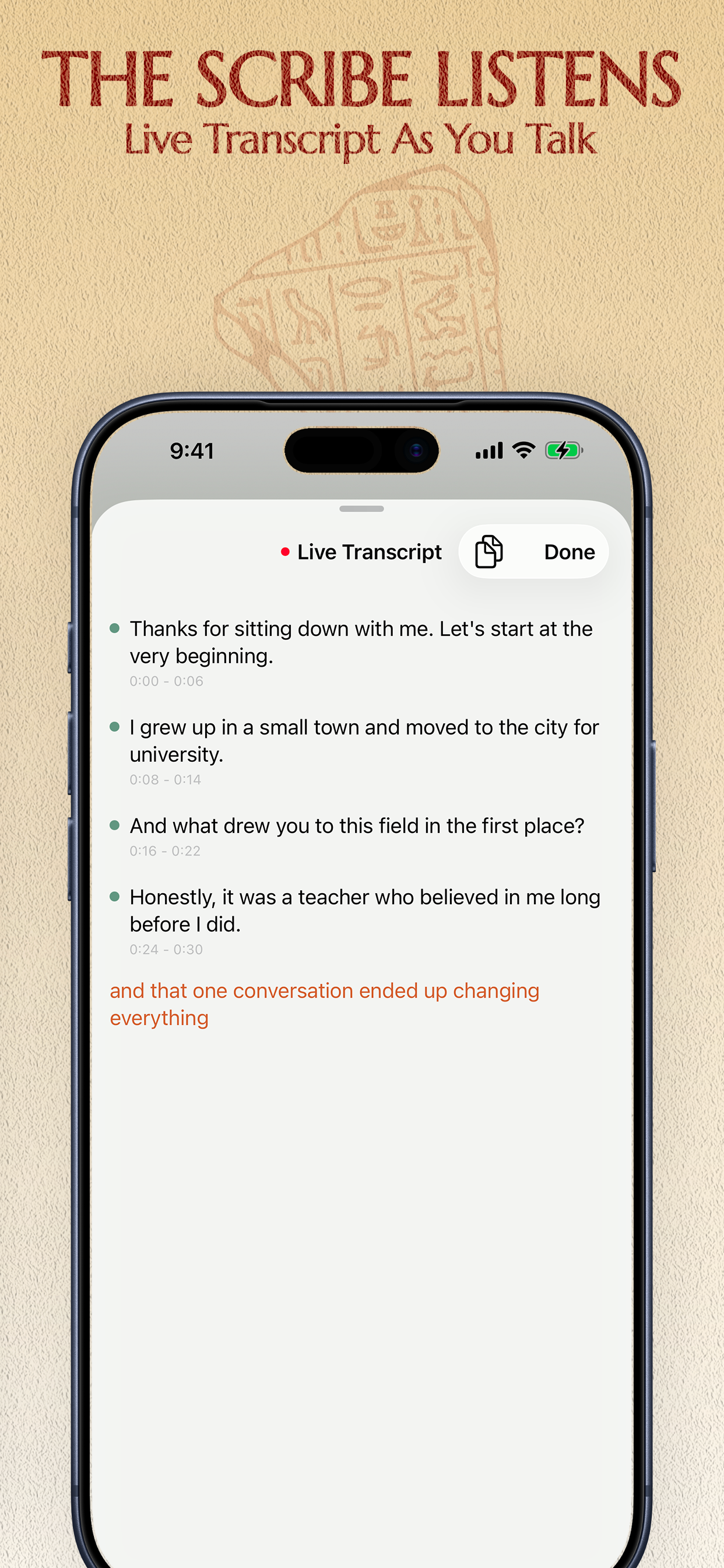 Thoth - Your Private AI Scribe screenshot 3