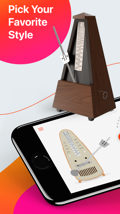 Metronome Beats: Pulse & Tempo iPhone screenshot 2 - Music app