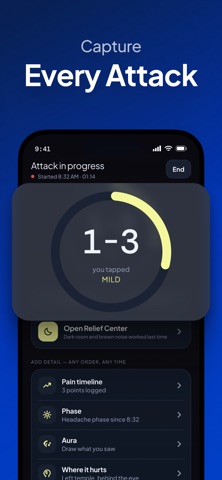 Zelphira: Migraine Tracker Screenshot 2 of 7