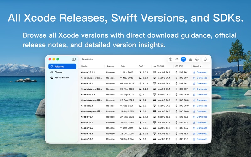 DevSuite for Xcode app screenshot