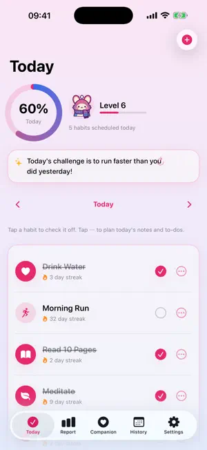 Habit Builder – Ganbaru! screenshot 1