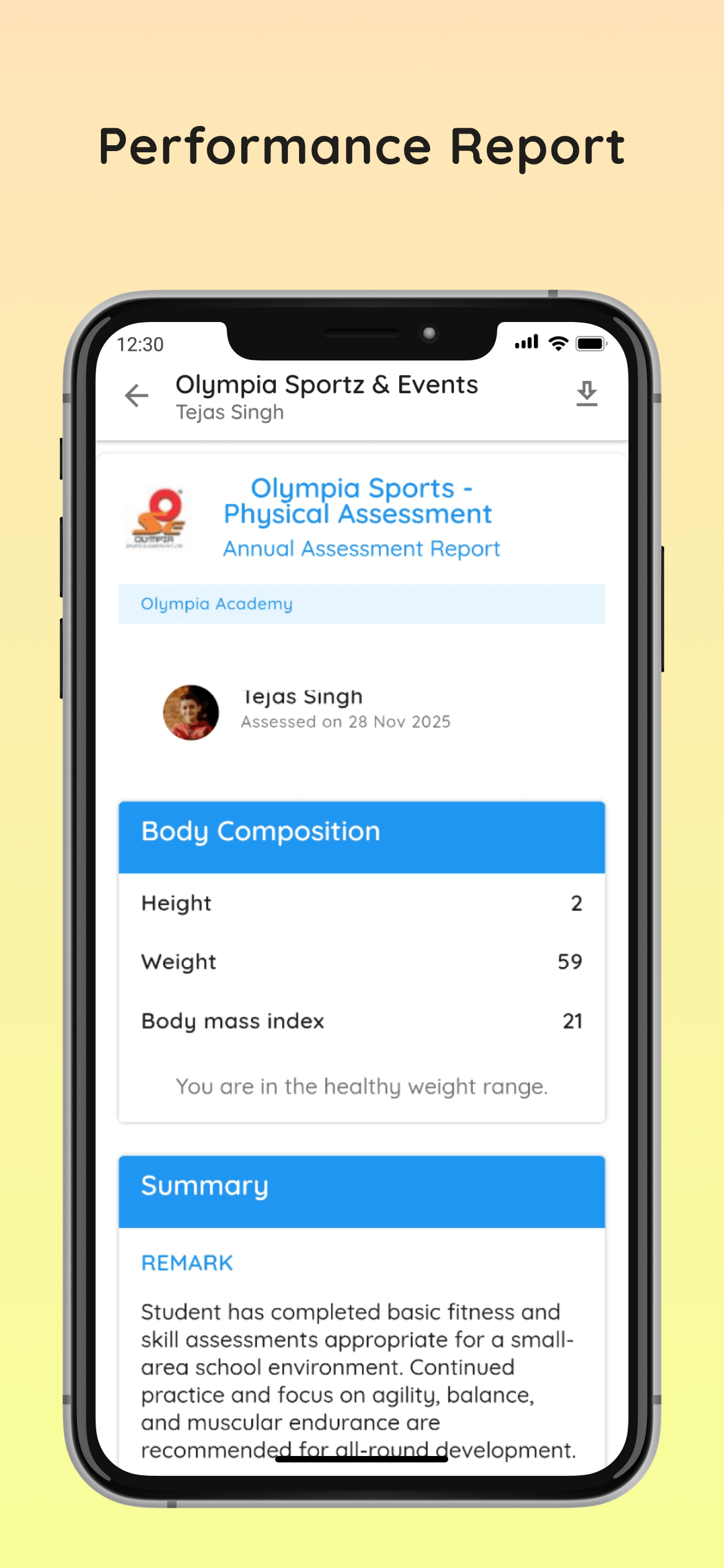 Olympia Sportz & Events