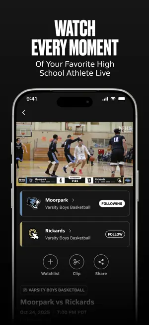 NFHS Network screenshot 1