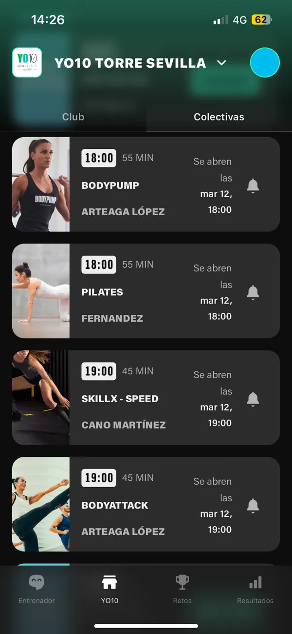 Screenshot #2 pour YO10 Fitness