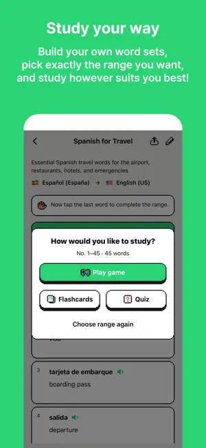 Wordcade - My Own Vocab Games screenshot 3