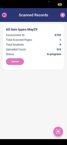 ScanNGrade iPhone screenshot