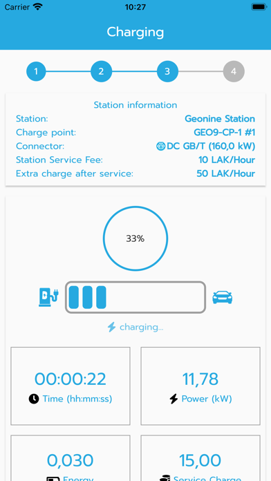 EV Station Pluz Blue Dot Screenshot