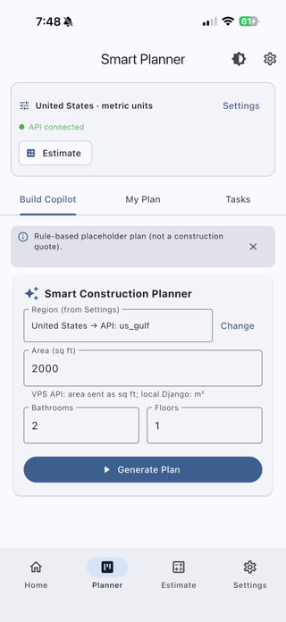 SmartBuilders Screenshot 1 of 4