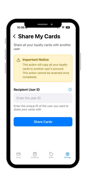 Card Wallet : Store Once screenshot 3