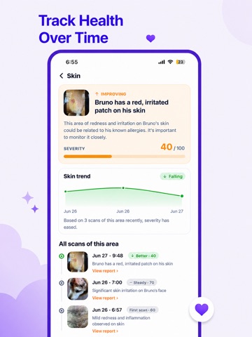 ScanMyPet iPad screenshot