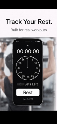 GymClock. Screenshot 1 of 2