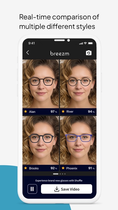 Breezm: Eyewear Made For You iPhone screenshot 4 - Shopping app