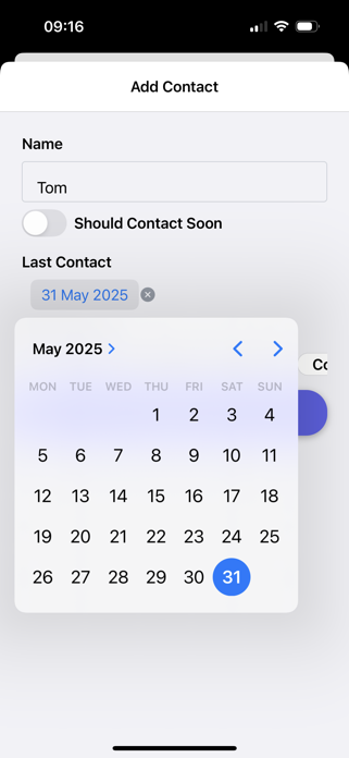 Ping: Contact Reminder Screenshot 5 of 5