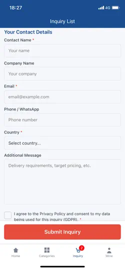 Capture d'écran de ICLinkWorld sur iPhone 6