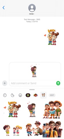 学校聚会贴纸 screenshot