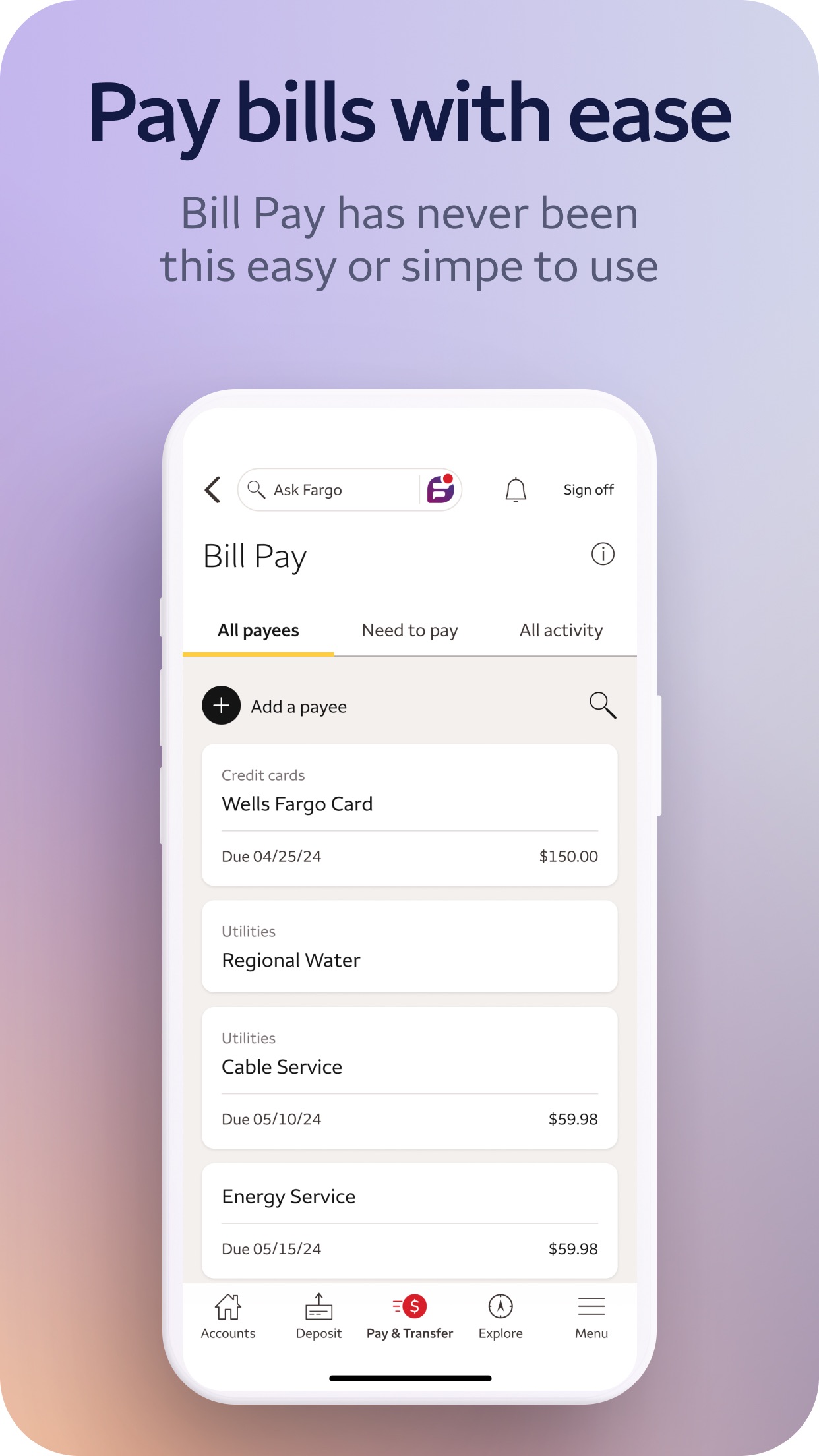 Wells Fargo Mobile® screenshot 5
