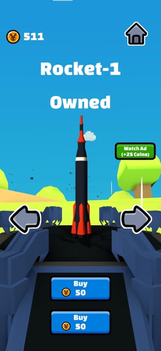 Space Rocket Idle – Galaxy Screenshot 2 of 5