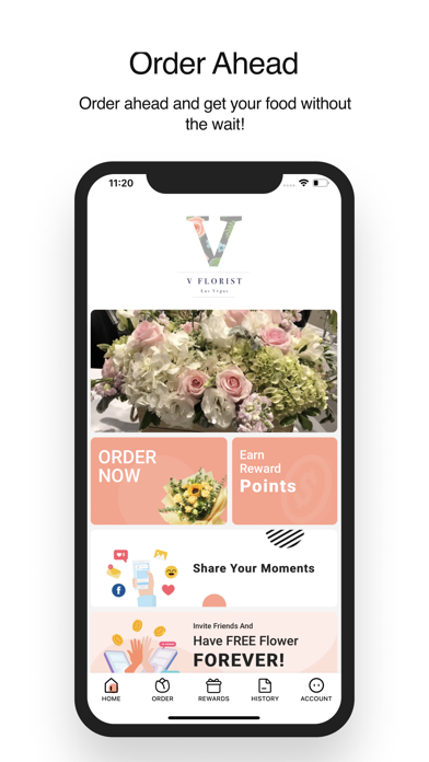 V florist Screenshot