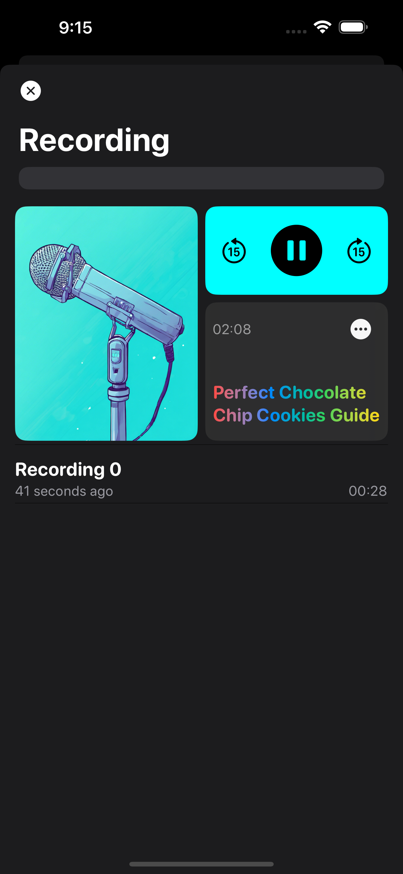 AI Voice Memo