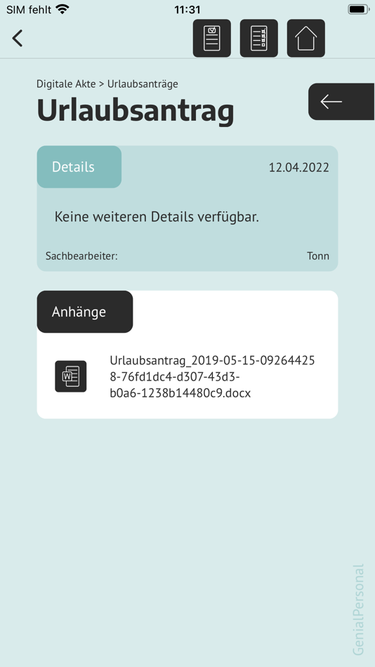 #10. GenialPersonal (iOS) 由: GenialData GmbH