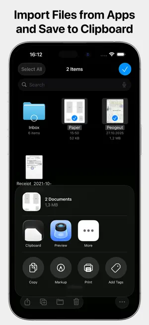 Park - Temp File Holder screenshot 2