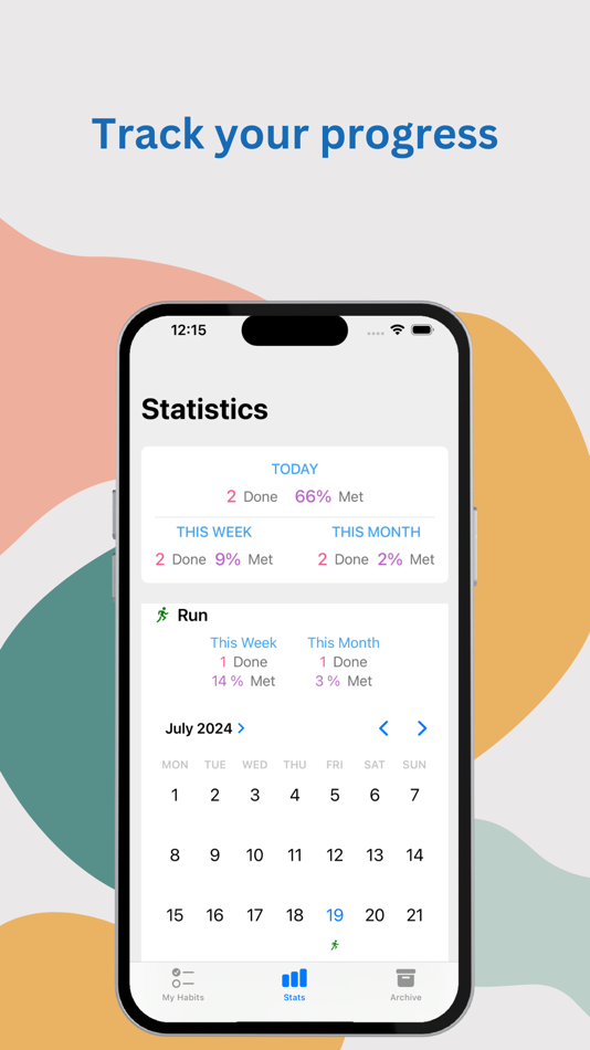 #3. Daily Routine - Habit Tracker (iOS) By: Faycal Bessayah