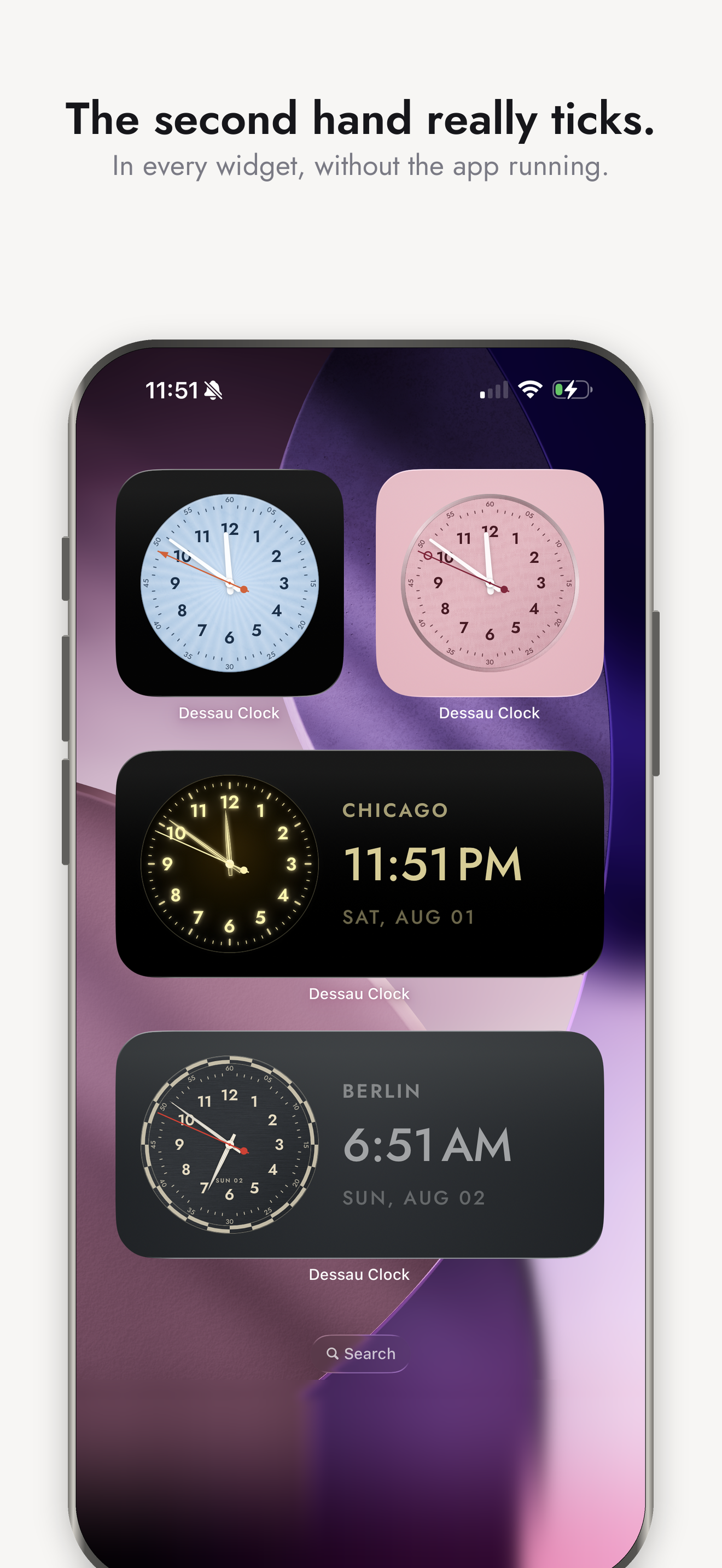 Dessau Clock screenshot 2