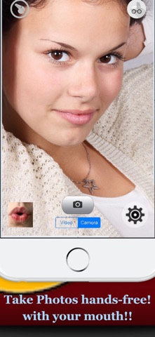 Whistle Camera - Selfie & More app screenshot